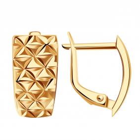 Золотые серьги МАГНАТ МА 011813 МА 011813 фото